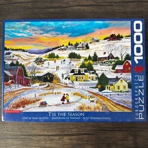 Eurographics 1000 Piece Winter Puzzle